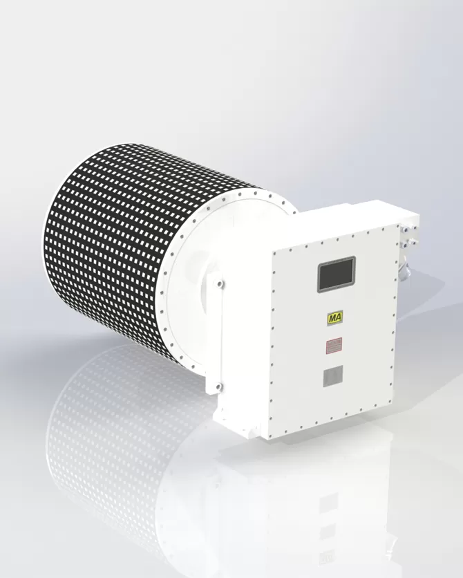 Permanent Magnet Synchronous Frequency Conversion Speed Regulation Integrated  Drum Motor